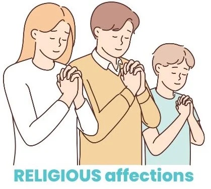 RELIGIOUS AFFECTIONS-R SERIES MIND RUBRICS INTERPRETATIONS