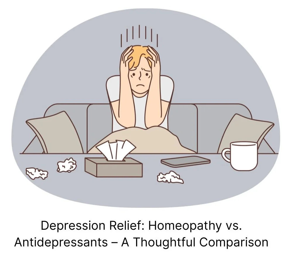 DEPRESSION RELIEF: HOMEOPATHY VS. ANTIDEPRESSANTS – A THOUGHTFUL COMPARISON