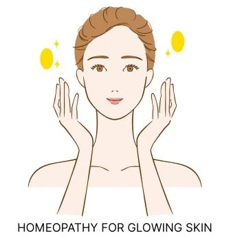 HOMEOPATHY FOR GLOWING SKIN