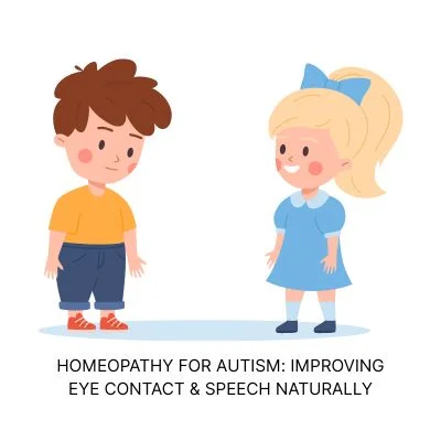 HOMEOPATHY FOR AUTISM-IMPROVING EYE CONTACT & SPEECH NATURALLY