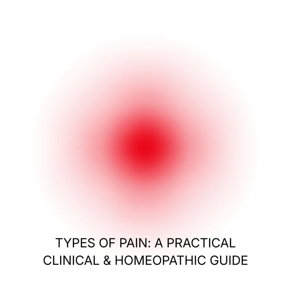 TYPES OF PAINNA PRACTICAL CLINICAL AND HOMEOPATHIC GUIDE